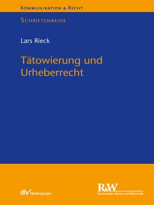 cover image of Tätowierung und Urheberrecht